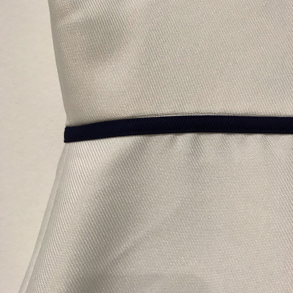 One of a Kind white and blue dress - Picture 6 of 7